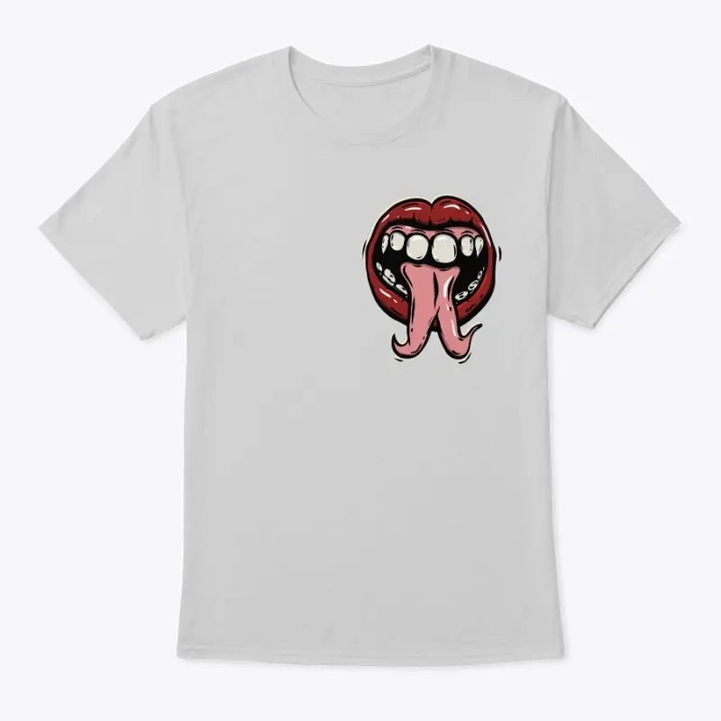 demon lips tee