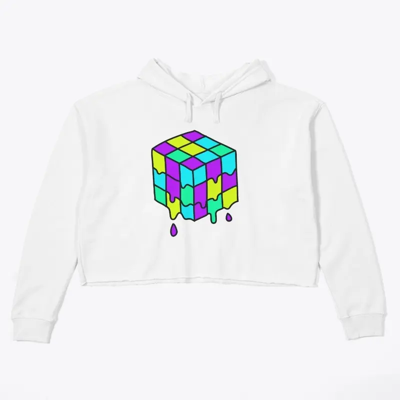 trippy rubix sweatshirt