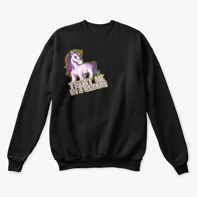 unicorn tee sweatshirt